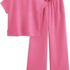 Women’s Pink 2 Piece Set